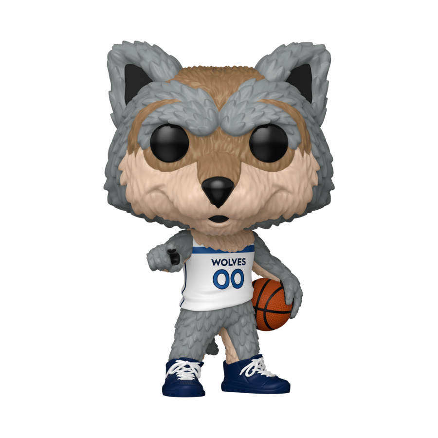 PRE-ORDER NBA Mascots - Minnesota Crunch the Wolf Pop! Vinyl Figure - PRE-ORDER