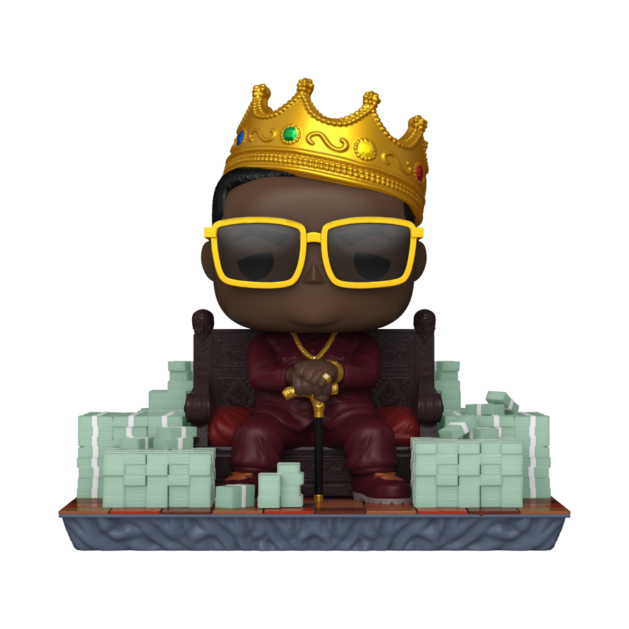 PRE-ORDER The Notorious B.I.G. - Notorious B.I.G. on Throne Pop! Deluxe Vinyl Figure - PRE-ORDER