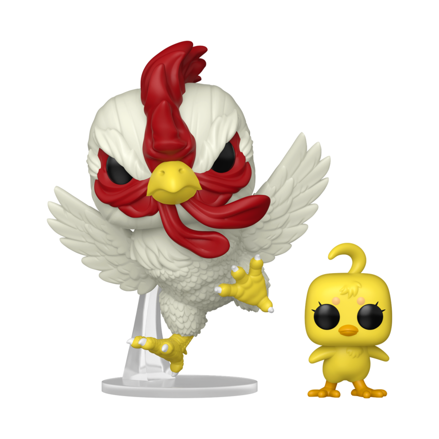PRE-ORDER Rooster Fighter - Keiji with Piyoko Pop! Vinyl Figure - PRE-ORDER