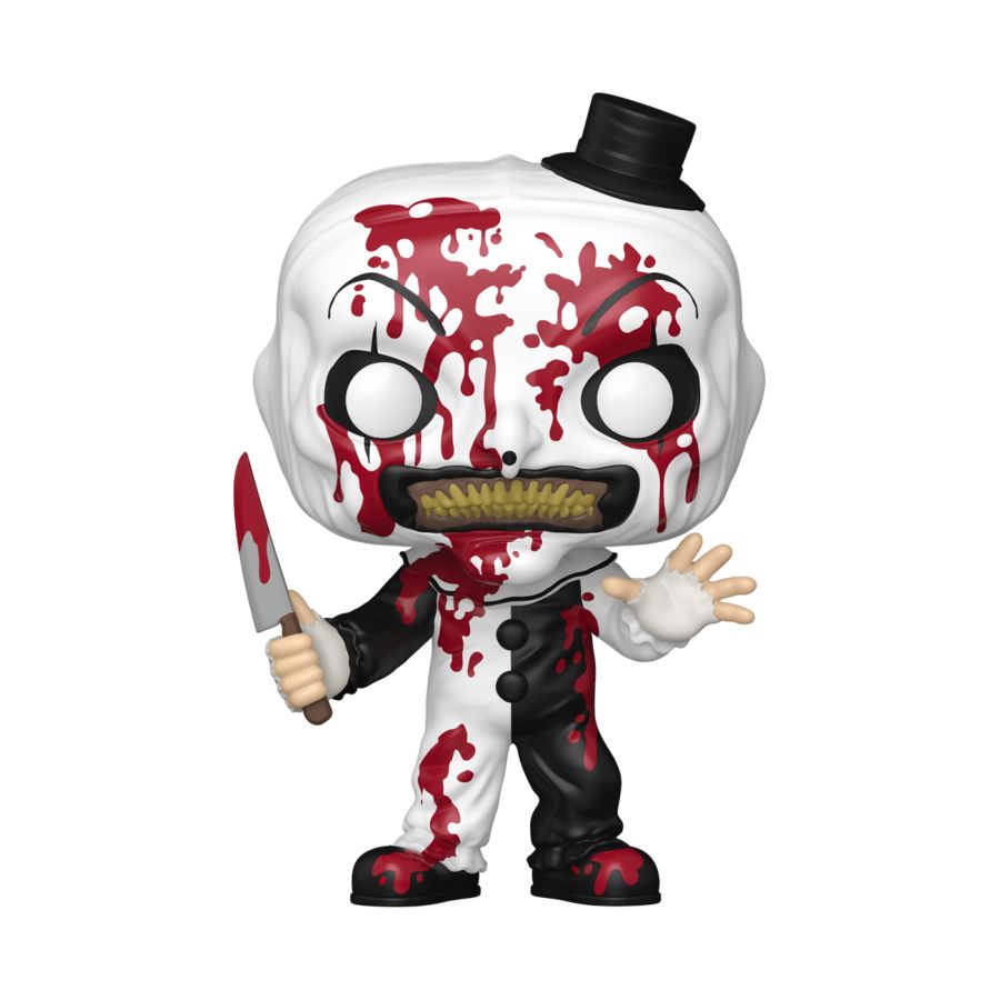 PRE-ORDER Terrifier - Art the Clown (Bloody) Exclusive Pop! Vinyl Figure - PRE-ORDER