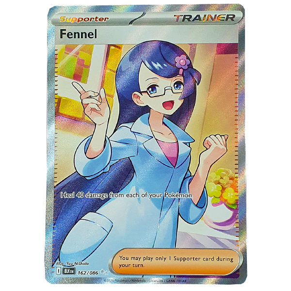 POKÉMON TCG - Fennel Ultra Rare - 162/086