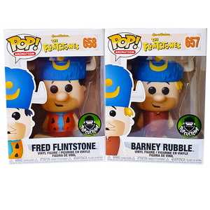 The Flintstones - Buffalo Hats Exclusive Pop! Vinyl Figure Bundle