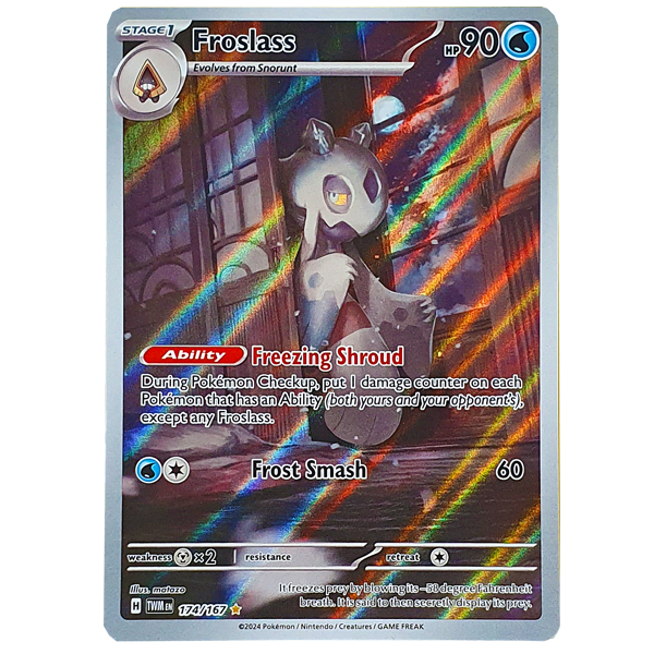POKÉMON TCG - Froslass Illustration Rare - 174/167