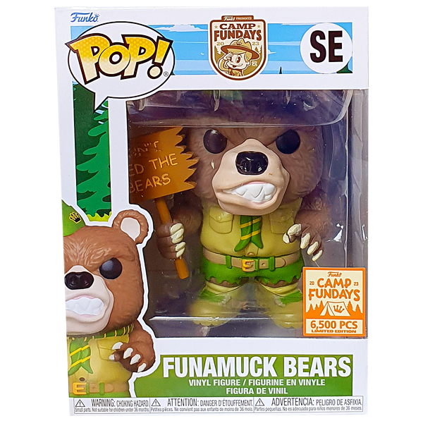 Funko Camp Fundays 2023 - Funamuck Bears Exclusive Pop! Vinyl Figure
