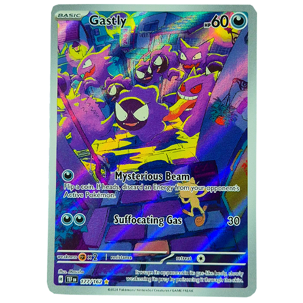 POKÉMON TCG - Gastly Illustration Rare - 177/162