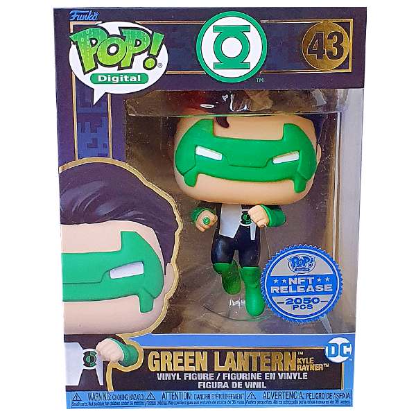 DC Universe - Green Lantern Kyle Rayner NFT Exclusive Pop! Vinyl Figure