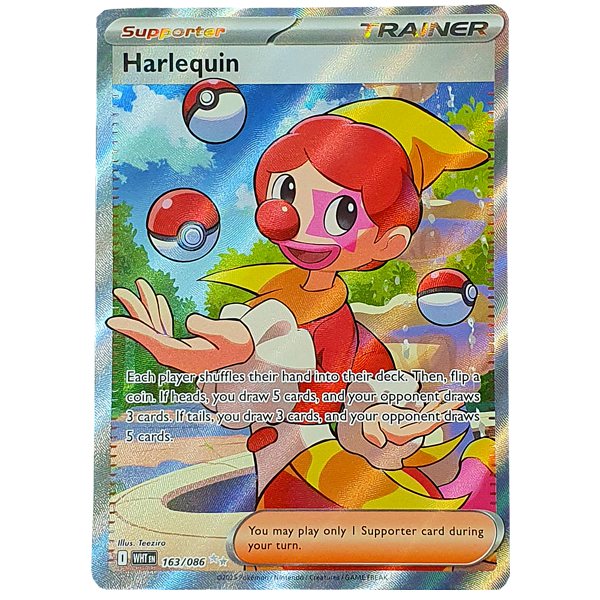 POKÉMON TCG - Harlequin Ultra Rare - 163/086
