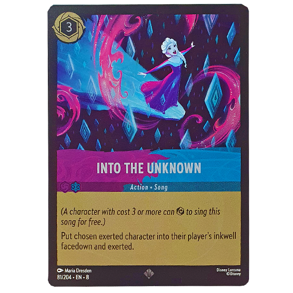 Disney Lorcana TCG - Into the Unknown - 81/204 - Cold Foil