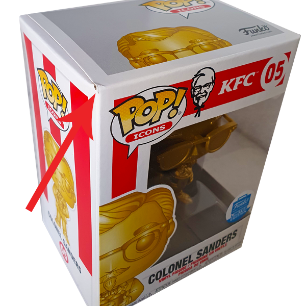 Figurine Funko POP Colonel Sanders (Or) (Icônes de marques) #5