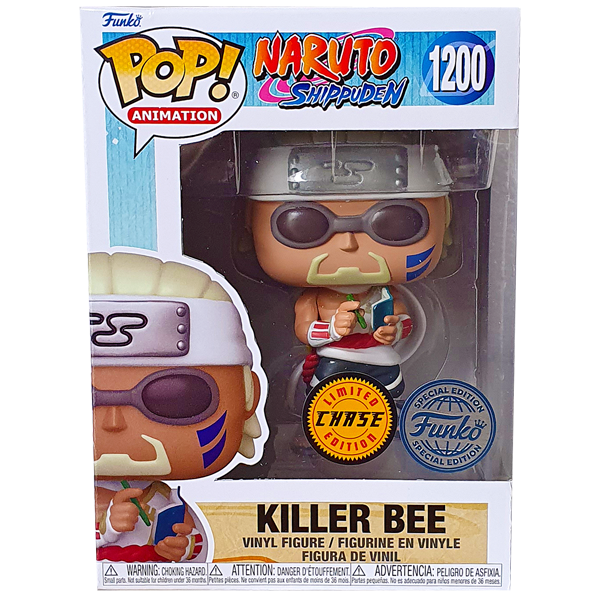 Naruto Shippuden - Killer Bee US Exclusive Chase Pop! Vinyl Figure