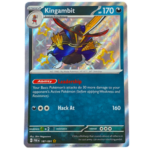 POKÉMON TCG - Kingambit Shiny Rare - 187/091