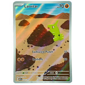 POKÉMON TCG - Larvitar Illustration Rare - 203/197