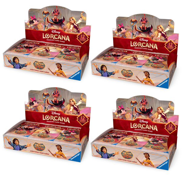 PRE-ORDER - Disney Lorcarna TCG - Reign of Jafar - Sealed Case (4x Booster Box) - PRE-ORDER - Free Shipping in Australia