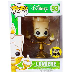 Disney - Lumiere Glow Exclusive Pop! Vinyl Figure