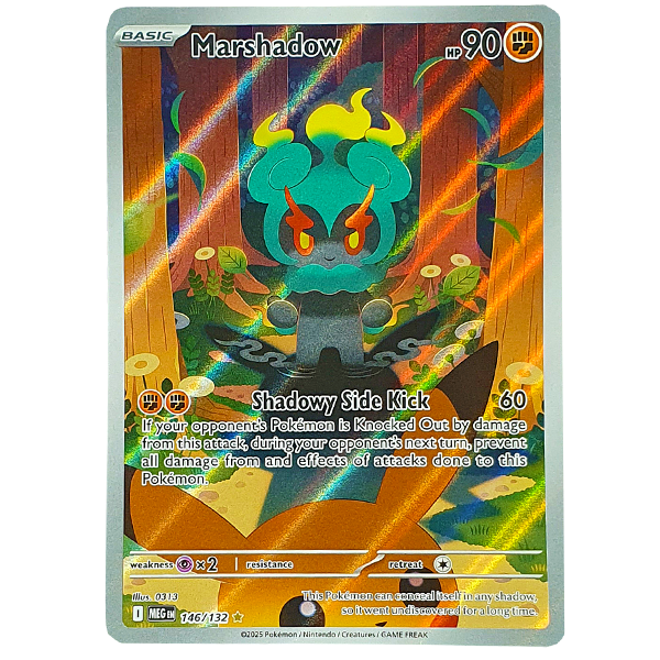 POKÉMON TCG - Marshadow Illustration Rare - 146/132