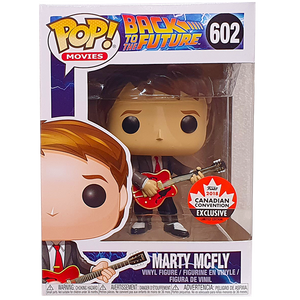 Back to the Future - Marty McFly with Guitar Fan Expo 2018 Exclusive Pop! Vinyl Figure