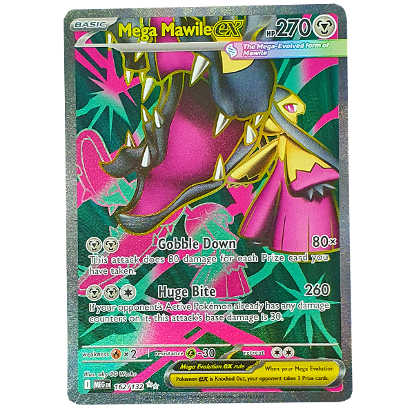 POKÉMON TCG - Mega Mawile ex Ultra Rare - 162/132