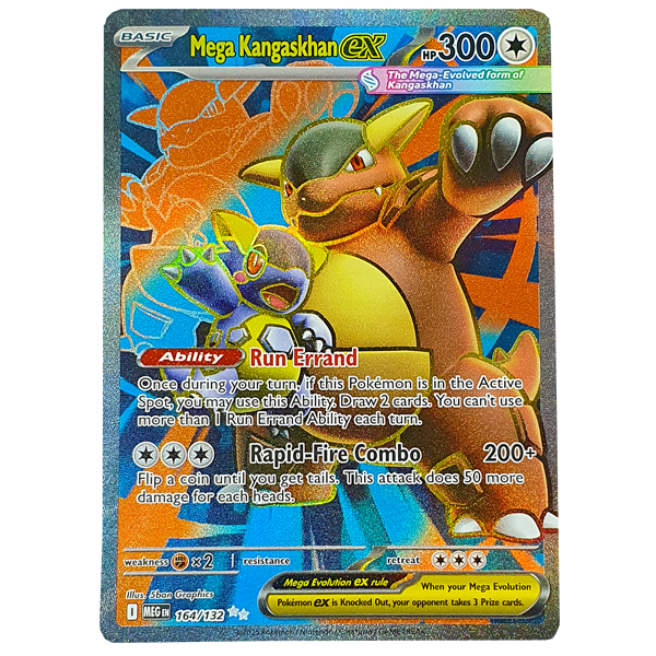 POKÉMON TCG - Mega Kangaskhan ex Ultra Rare - 164/132