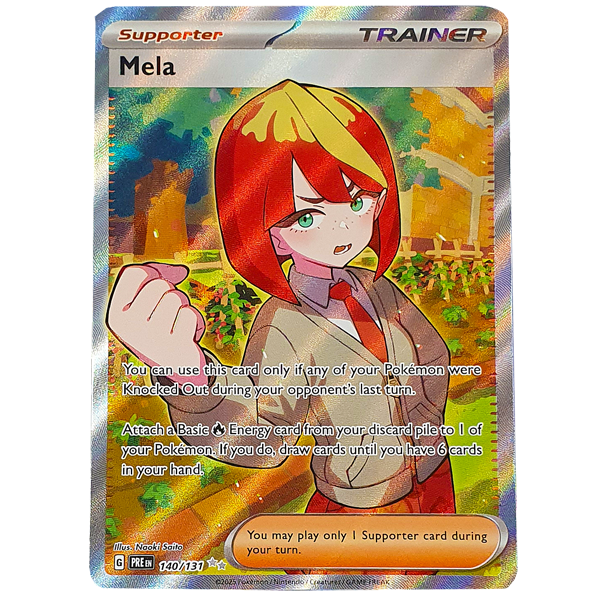 POKÉMON TCG - Mela Full Art Secret Rare - 140/131
