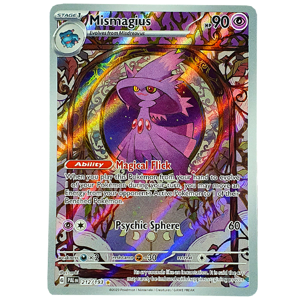 POKÉMON TCG - Mismagius Illustration Rare - 212/193