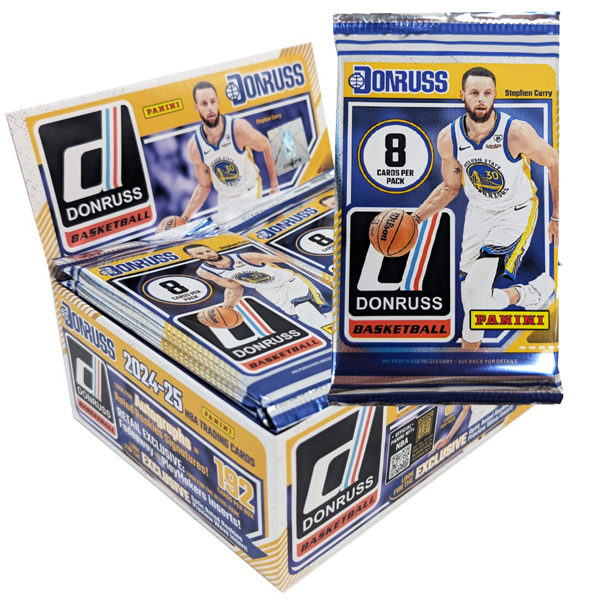 NBA - 2024-25 Panini Donruss Basketball Trading Cards - Retail Booster Pack