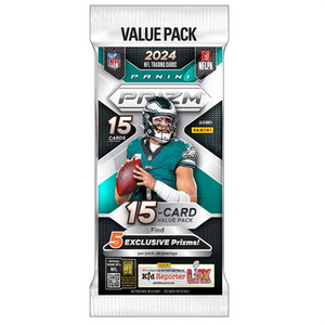 NFL - 2024 Panini Prizm Football Trading Cards - Fat Pack