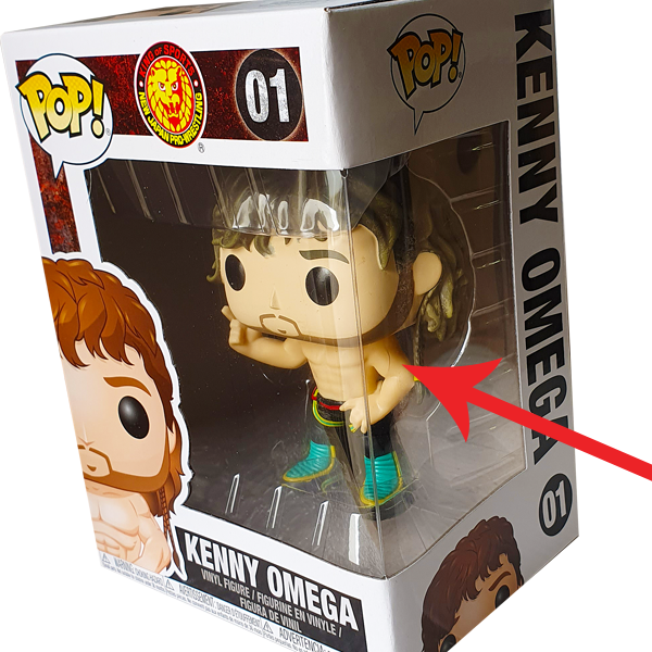 New Japan Pro Wrestling Kenny Omega Pop Vinyl Figure Hero Stash