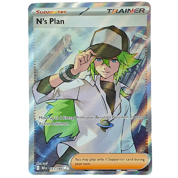POKÉMON TCG - N's Plan Ultra Rare - 163/086