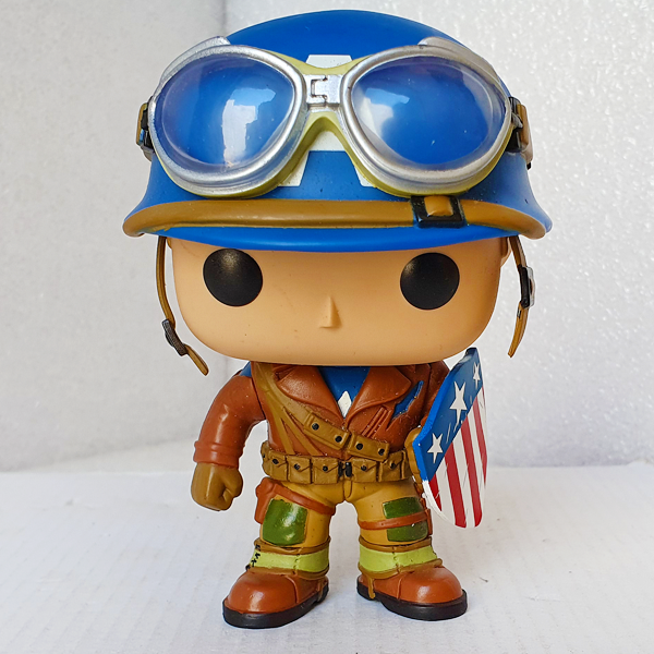 Captain America The First Avenger - Captain America WWII 2017 ECCC Exclusive OOB Pop! Vinyl Figure