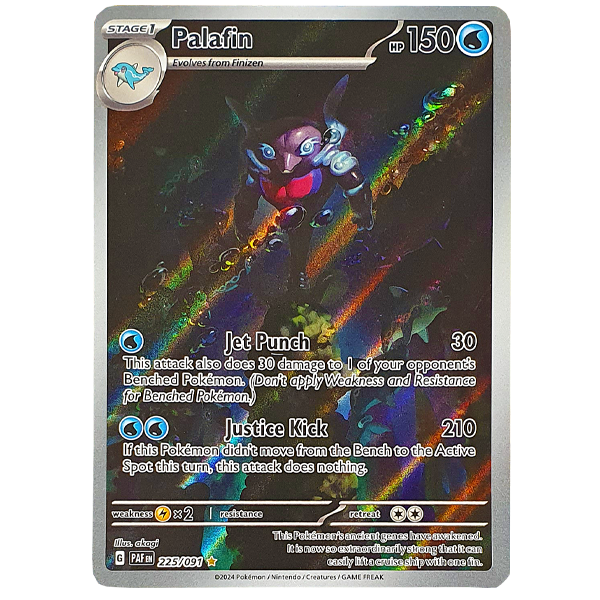 POKÉMON TCG - Palafin Illustration Rare - 225/091