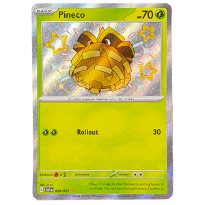 POKÉMON TCG - Pineco Shiny Rare - 099/091