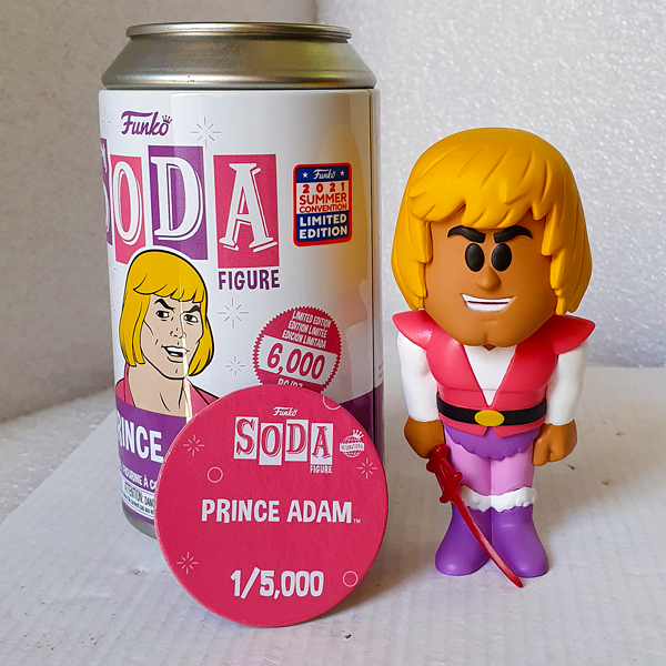 Masters of the Universe - Prince Adam SDCC 2021 Exclusive SODA Figure