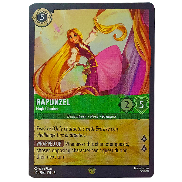 Disney Lorcana TCG - Rapunzel High Climber - 101/204 - Cold Foil