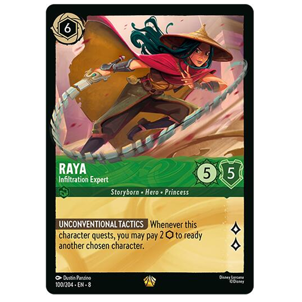 Disney Lorcana TCG - Raya Infiltration Expert - 100/204
