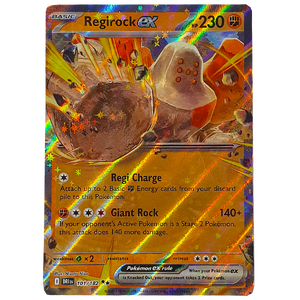 POKÉMON TCG - Regirock ex Ultra Rare - 101/182