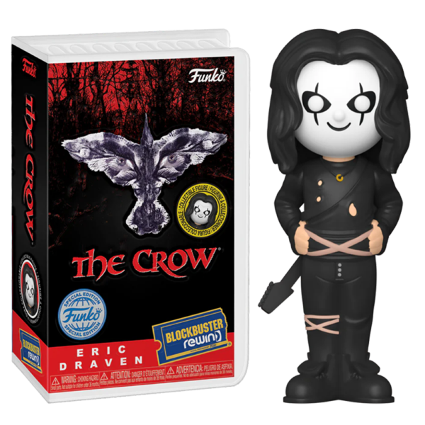 The Crow - Eric Draven Blockbuster Rewind Vinyl Figure