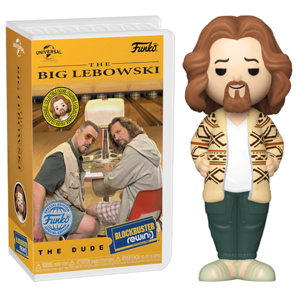 The Big Lebowski - The Dude Blockbuster Rewind Vinyl Figure