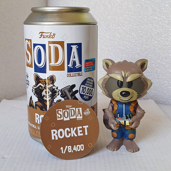 Guardians of the Galaxy Vol. 2 - Rocket NYCC 2021 Exclusive SODA Figure