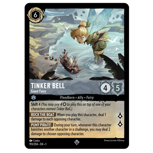Disney Lorcana TCG - Tinker Bell Giant Fairy - 193/204