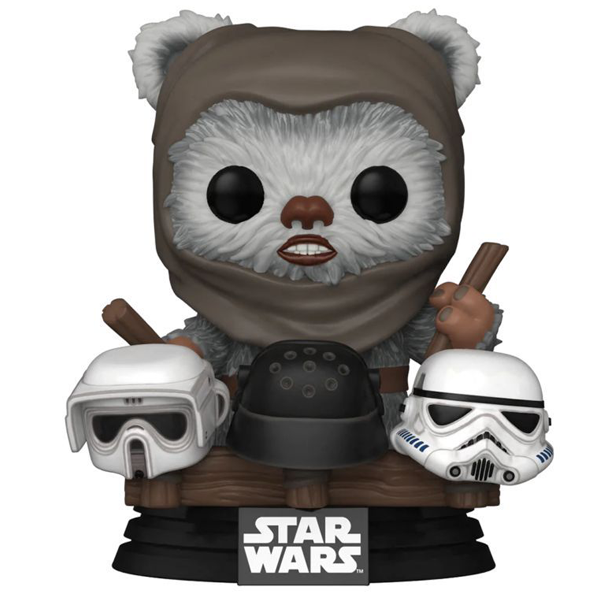 Star Wars: Return of the Jedi - Brethupp (Ewok Drummer) 40th Anniversary US Exclusive Pop! Vinyl Figure