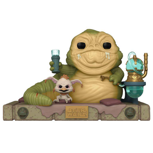 Star Wars: Return of the Jedi - Jabba the Hutt & Salacious B. Crumb 40th Anniversary Pop! Moment Vinyl Figure