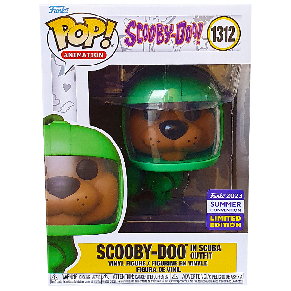 Scooby-Doo - Scooby-Doo in Scubu Outfit SDCC 2023 Exclusive Pop! Vinyl Figure