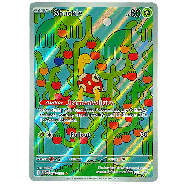 POKÉMON TCG - Shuckle Illustration Rare - 136/132