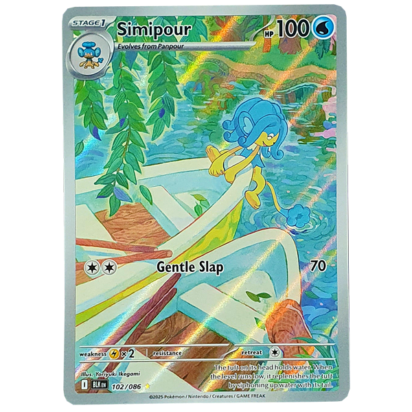 POKÉMON TCG - Simipour Illustration Rare - 102/086