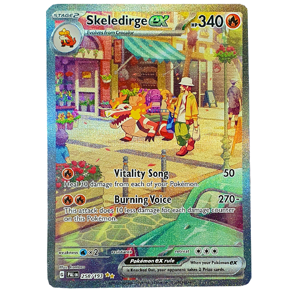 POKÉMON TCG - Skeledirge Special Illustration Rare - 258/193