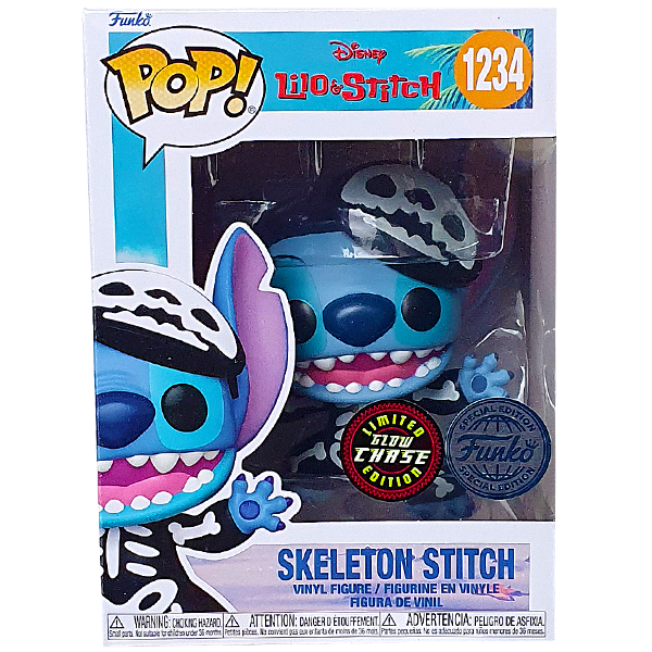 Lilo & Stitch - Skeleton Stitch Exclusive Chase Pop! Vinyl Figure