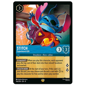Disney Lorcana TCG - Stitch Experiment 626 - 166/204