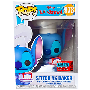 Lilo & Stitch - Stitch as Baker NYCC 2020 Exclusive Pop! Vinyl Figure