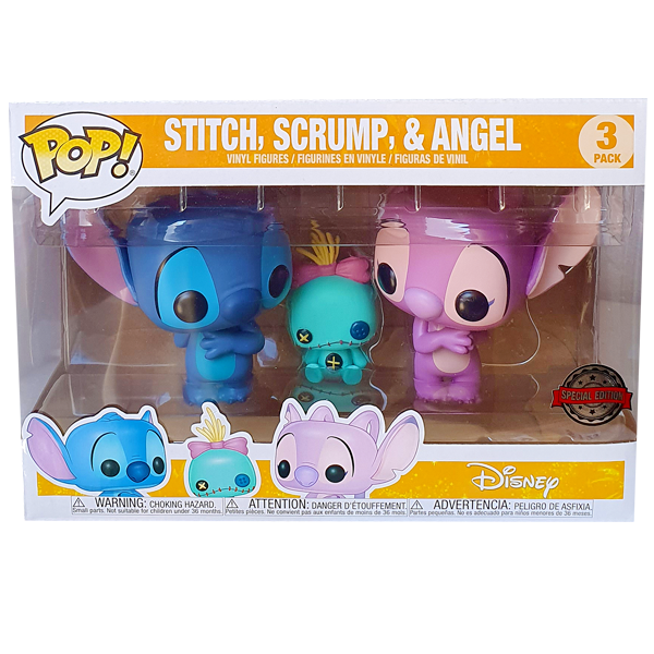 Funko pop 2024 stitch scrump angel
