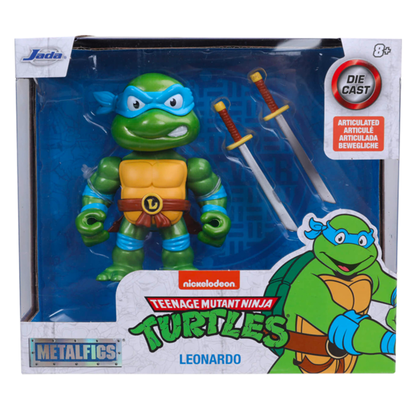 Teenage Mutant Ninja Turtles - Leonardo 4" MetalFig Die-Cast Figure